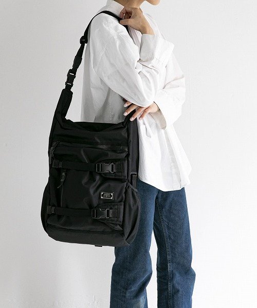 AS2OV / アッソブ CORDURA DOBBY 2WAY BACKPACK BLACK 