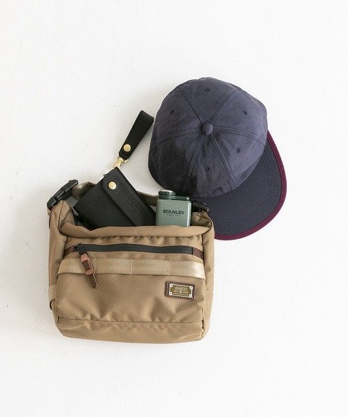 AS2OV(AS2OV)/AS2OV / アッソブ CORDURA DOBBY 2WAY SHOULDER S KHAKI/img07