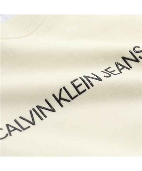Calvin Klein(カルバンクライン)/【Calvin Klein(カルバンクライン)】J20J212873  スウェット プルオーバー トレーナー 長袖 YAZ/Winter－White レディース/img06