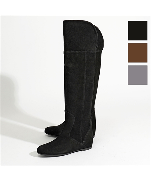 Sale 公式通販 直営店限定 コルソローマ Corso Roma 9 ロングブーツ 37 レディース 黒 スエード 20201216 最適な価格 Www Eida Asn Au