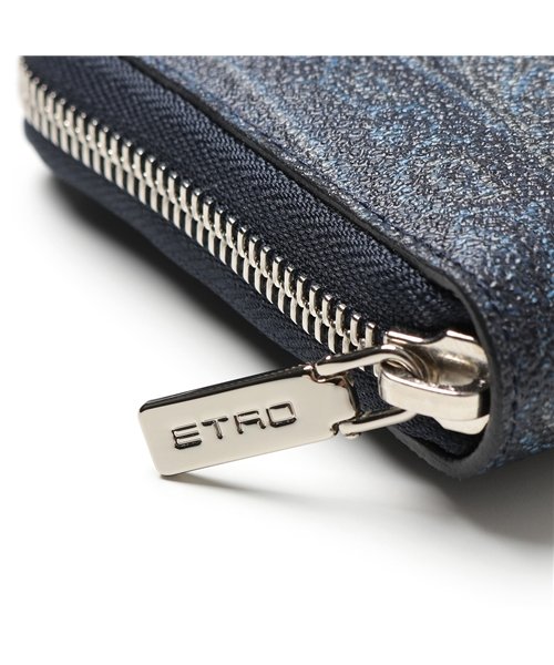 ETRO(エトロ)/【ETRO(エトロ)】0F448 8007 ペイズリー柄 PVC レザー 長財布 ラウンドファスナー 200 メンズ/img04