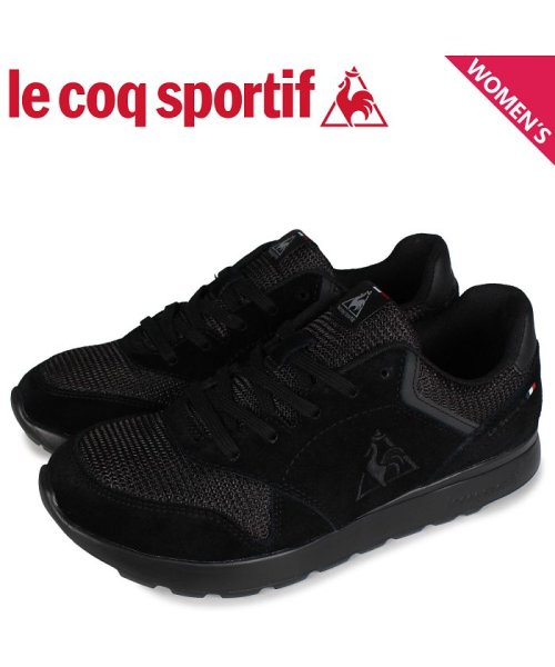 ルコック スポルティフ Le Coq Sportif La セーヌ ワイド スニーカー レディース La Seine Wide ブラック 黒 Ql3qjc51b