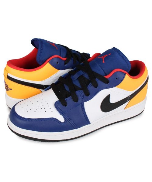 Nike Air Jordan 1 Low Gs ナイキ エアジョーダン1 スニーカー レディース ホワイト 白 123 ナイキ Nike Magaseek