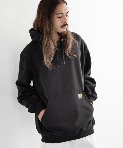 Rocky Monroe(ロッキーモンロー)/CARHARTT カーハート パーカー K121 メンズ レディース プルオーバー 裏起毛 無地 スウェットシャツ ロゴ シンプル 10.5oz オンス ビッグ/img08