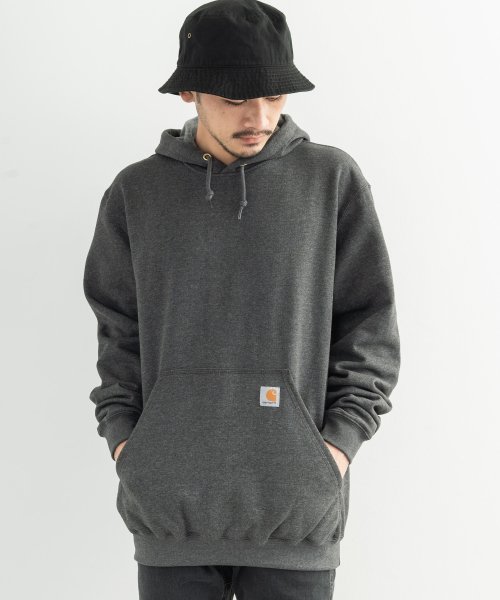 Rocky Monroe(ロッキーモンロー)/CARHARTT カーハート パーカー K121 メンズ レディース プルオーバー 裏起毛 無地 スウェットシャツ ロゴ シンプル 10.5oz オンス ビッグ/img34