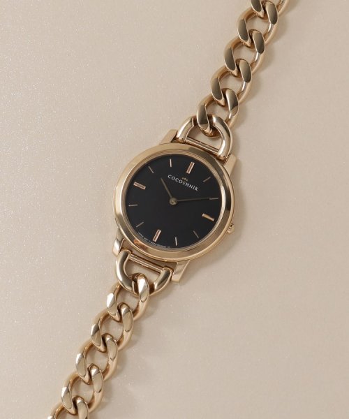 RGラウンドチェーンベルト ウォッチ（ブラックマット） 