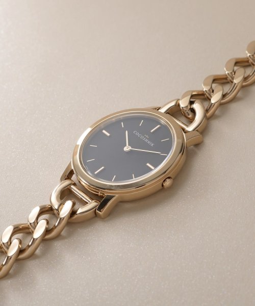 RGラウンドチェーンベルト ウォッチ（ブラックマット） 