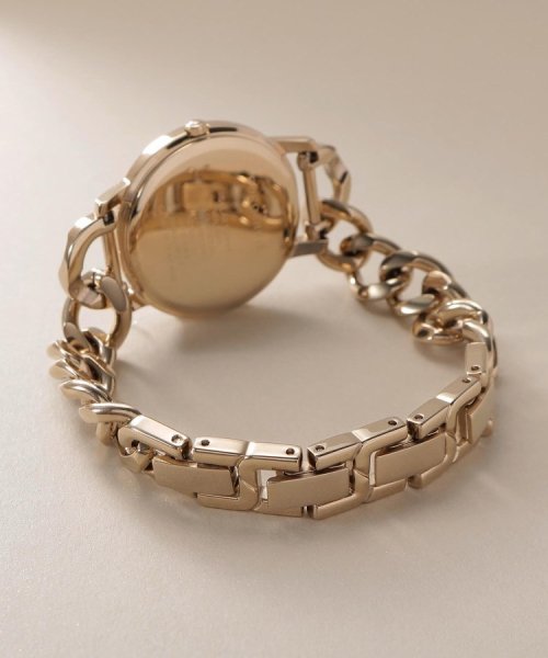 RGラウンドチェーンベルト ウォッチ（ブラックマット） 