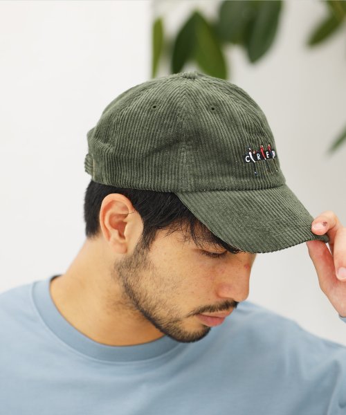ワンポイント刺繍コーデュロイキャップ キャップ メンズ 帽子 ブランド つば 男性用 Cap ジギーズショップ Jiggys Shop Magaseek
