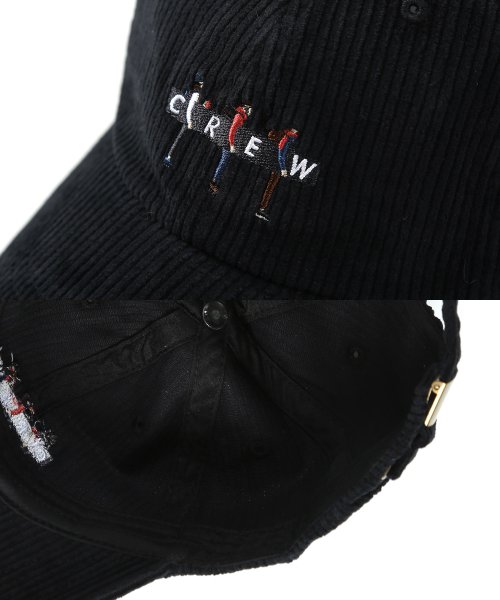 ワンポイント刺繍コーデュロイキャップ キャップ メンズ 帽子 ブランド つば 男性用 Cap ジギーズショップ Jiggys Shop Magaseek