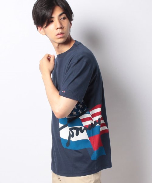 TOMMY JEANS(トミージーンズ)/フラッグロゴTシャツ/img06
