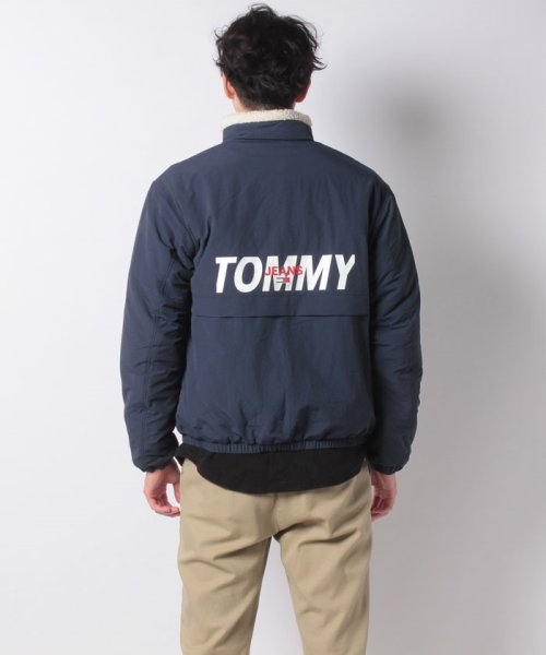 TOMMY JEANS(トミージーンズ)/リバーシブルシェルパジャケット/img08