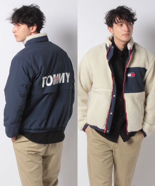 TOMMY JEANS(トミージーンズ)/リバーシブルシェルパジャケット/img15