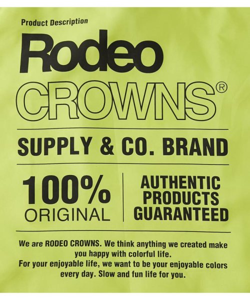 RODEO CROWNS WIDE BOWL(ロデオクラウンズワイドボウル)/SHOPPING BAG (1)/img19