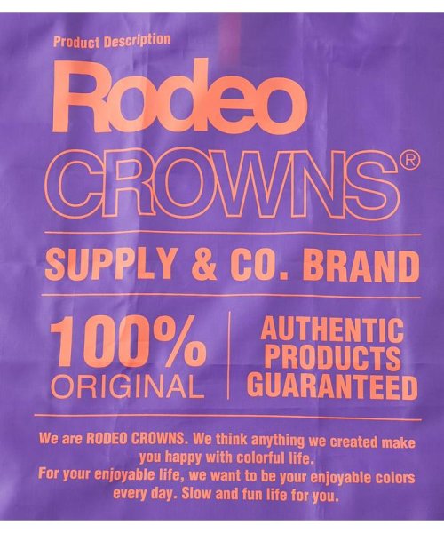 RODEO CROWNS WIDE BOWL(ロデオクラウンズワイドボウル)/SHOPPING BAG (1)/img33
