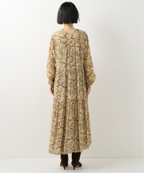 セール Ne Quittez Pas ヌキテパ Fine Crapeflower プリントピンタックワンピース イエナ Iena Magaseek