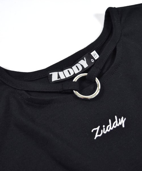 ZIDDY(ジディー)/ウエスト絞り チェックシャツ + チャームTシャツ 2点セット(130~160c/img10