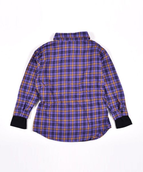ZIDDY(ジディー)/ウエスト絞り チェックシャツ + チャームTシャツ 2点セット(130~160c/img13