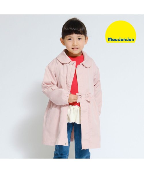 moujonjon(ムージョンジョン)/【子供服】 moujonjon (ムージョンジョン) ウエストリボンジャケット・コート 80cm～140cm M52143/img01