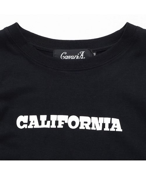 CavariA(キャバリア)/CavariA【キャバリア】カリフォルニアグラフィックプリントクルーネック長袖Tシャツ/img08