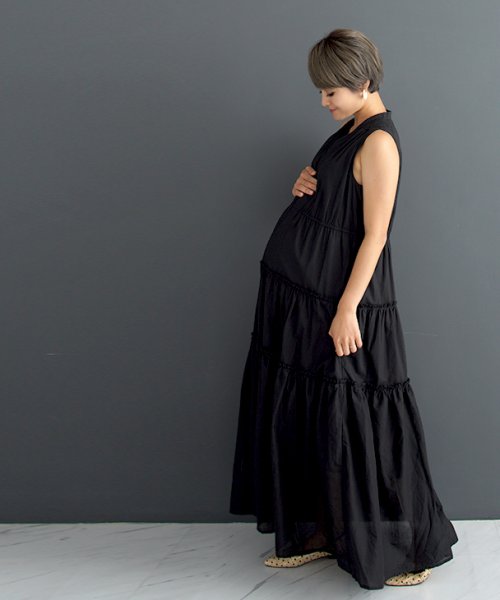 授乳ティアードワンピース マタニティ服 授乳服 マタニティワンピース 授乳ワンピース ティアード コットン100 ブラック ノースリーブ 妊婦 産前産後 春夏 チョコア Chocoa Magaseek 授乳ティアードワンピース マタニティ服 授乳服 マタニティワンピース 授乳ワンピース ティアード コットン100 ブラック ノースリーブ 妊婦 産前産後 春夏 チョコア Chocoa Magaseek