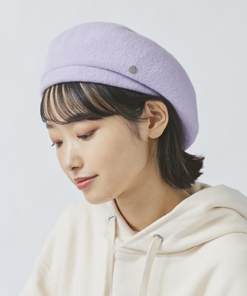 OVERRIDE(OVERRIDE)/OVERRIDE BASQUE TOP BUTTON BERET/img07