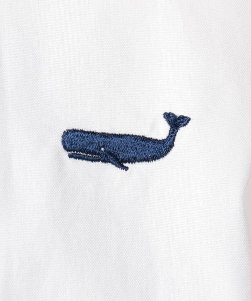 NOLLEY’S goodman(ノーリーズグッドマン)/クジラ刺しゅうボタンダウンシャツ/img11