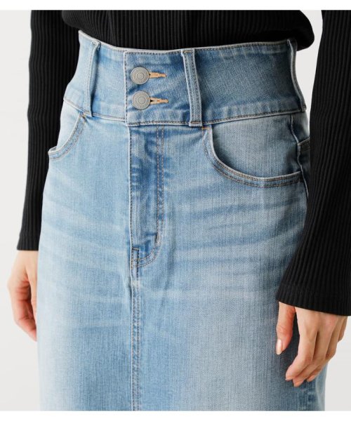 AZUL by moussy(アズールバイマウジー)/HIGH WAIST SLIT DENIM SKIRT/img37