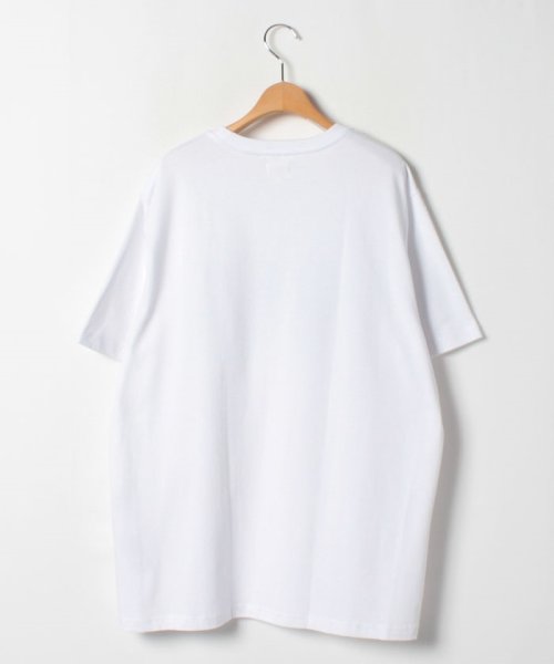 LEVI’S OUTLET(リーバイスアウトレット)/RLXD GRAPHIC TEE WHITE W/ BLACK SERIF LO/img01