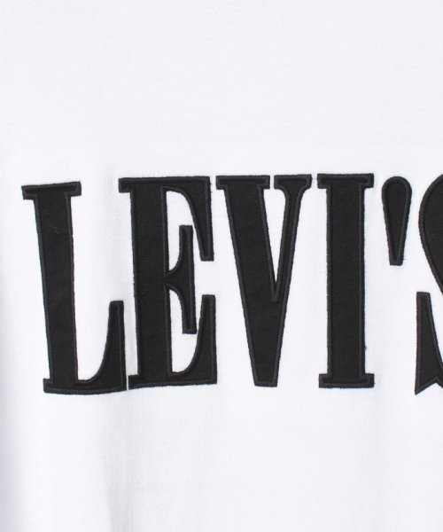 LEVI’S OUTLET(リーバイスアウトレット)/RLXD GRAPHIC TEE WHITE W/ BLACK SERIF LO/img04