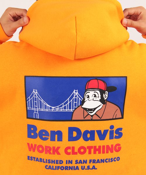 BEN DAVIS(BEN DAVIS)/【BEN DAVIS】 ベンデイビス  ワンポイント刺繍パーカー/img09