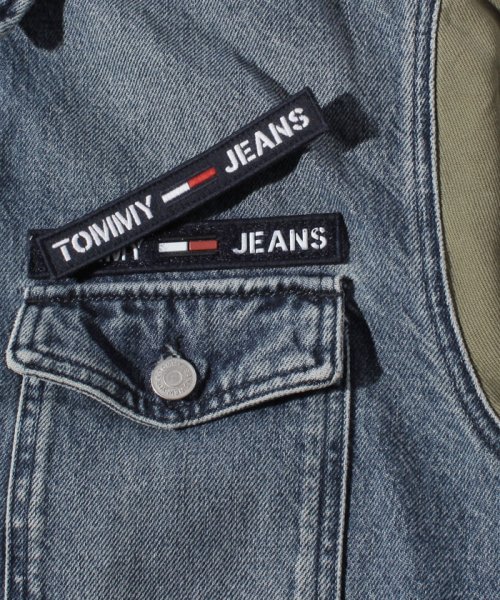 TOMMY JEANS(トミージーンズ)/ミックスデニムカーゴジャケット/img10