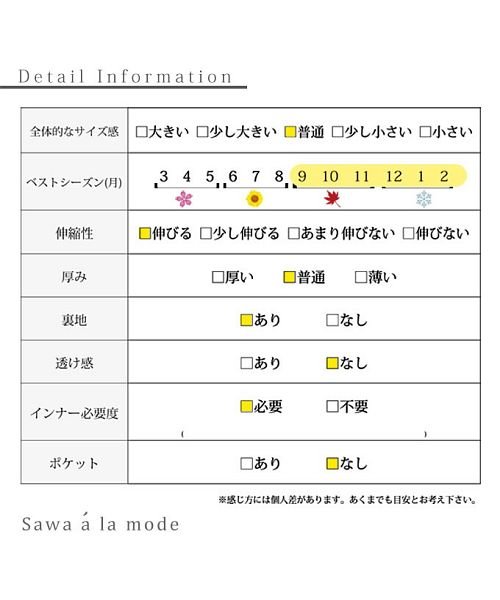 Sawa a la mode(サワアラモード)/花モチーフレース付きボリューム袖ニットトップス/img19