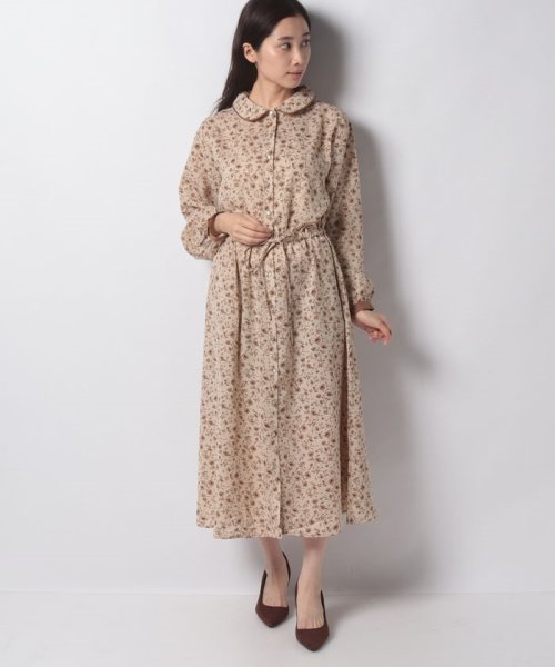 セール 67 Off 花柄パイピング前ボタンワンピース オリーブデオリーブ Olive Des Olive Magaseek