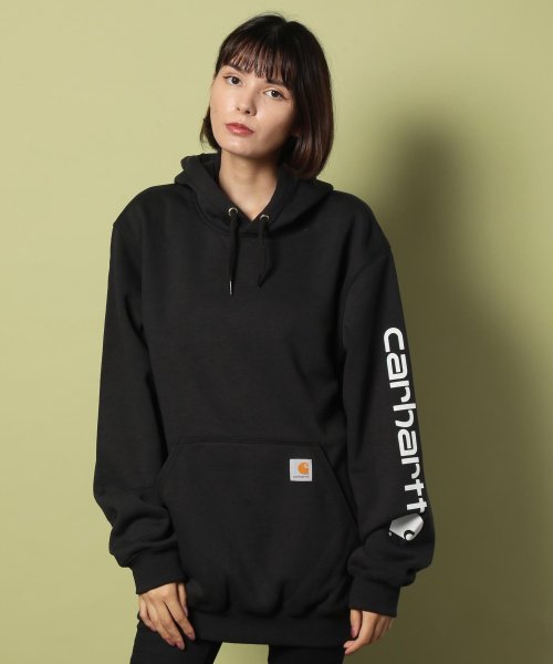 Carhartt(カーハート)/【Carhartt カーハート】スリーブロゴパーカー/img08