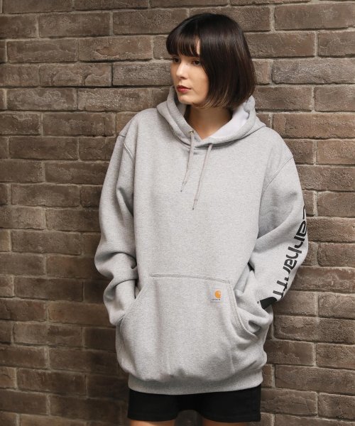 Carhartt(カーハート)/【Carhartt カーハート】スリーブロゴパーカー/img21