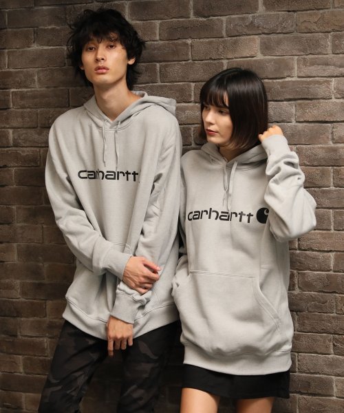 Carhartt(カーハート)/【Carhartt カーハート】ロゴプリントパーカー/img06