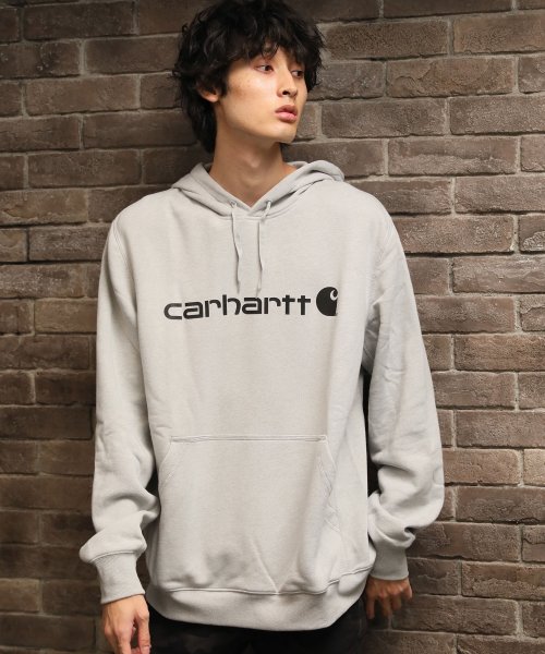 Carhartt(カーハート)/【Carhartt カーハート】ロゴプリントパーカー/img18