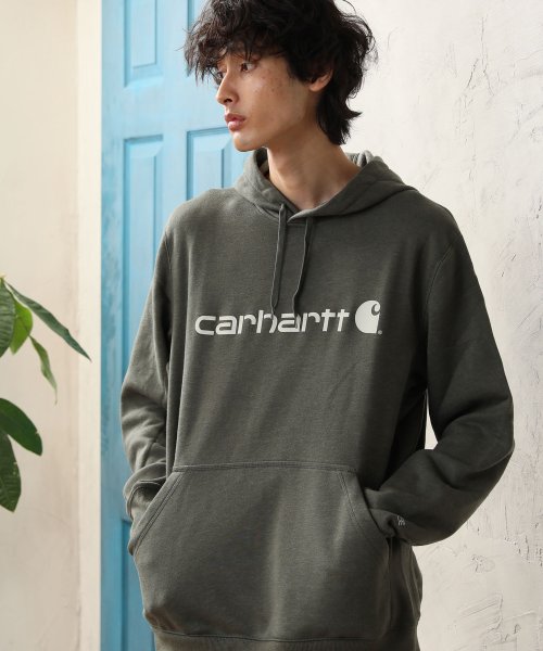Carhartt(カーハート)/【Carhartt カーハート】ロゴプリントパーカー/img24