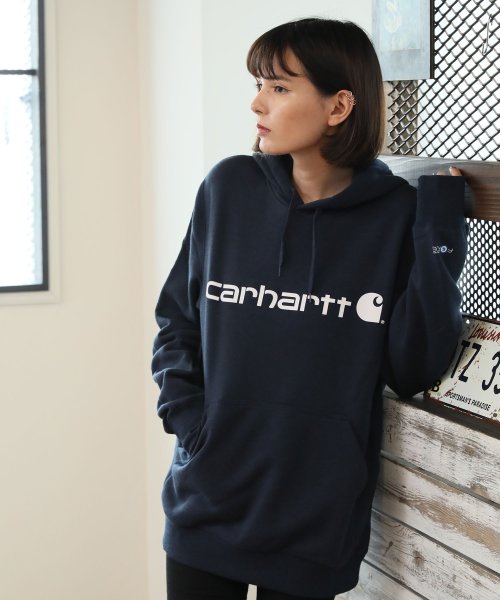 Carhartt(カーハート)/【Carhartt カーハート】ロゴプリントパーカー/img32