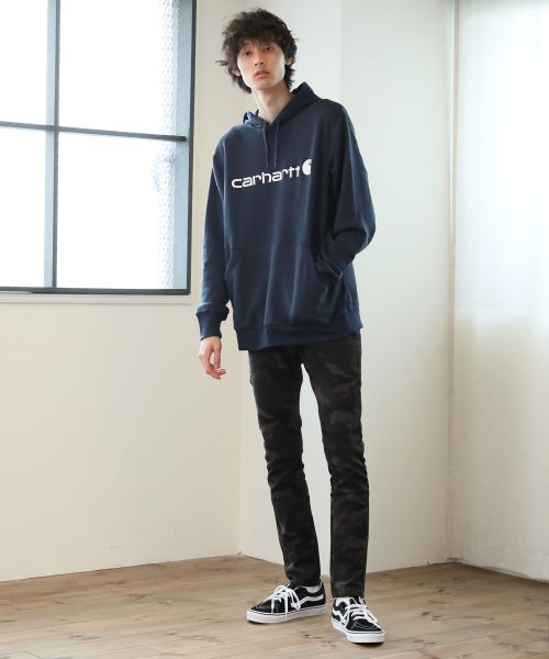 Carhartt(カーハート)/【Carhartt カーハート】ロゴプリントパーカー/img35