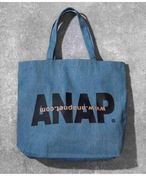 Anapロゴデニム風バッグ アナップ Anap Magaseek Anapロゴデニム風バッグ アナップ Anap Magaseek