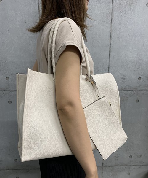 UNGRID bag(アングリッド　バッグ)/ライトグレインラージトート/img08