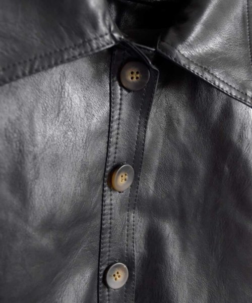 ARGO TOKYO(アルゴトウキョウ)/Fake leather short jacket 21082/img11