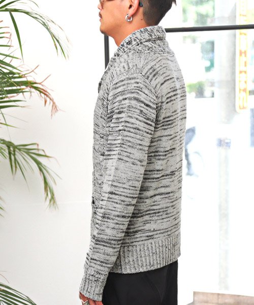 ケーブル編みミックスニットショールカーディガン カーディガン ニット メンズ ショールカラー ケーブルニット ラグスタイル Luxstyle Magaseek ケーブル編みミックスニットショールカーディガン カーディガン ニット メンズ ショールカラー ケーブルニット ラグスタイル Luxstyle Magaseek