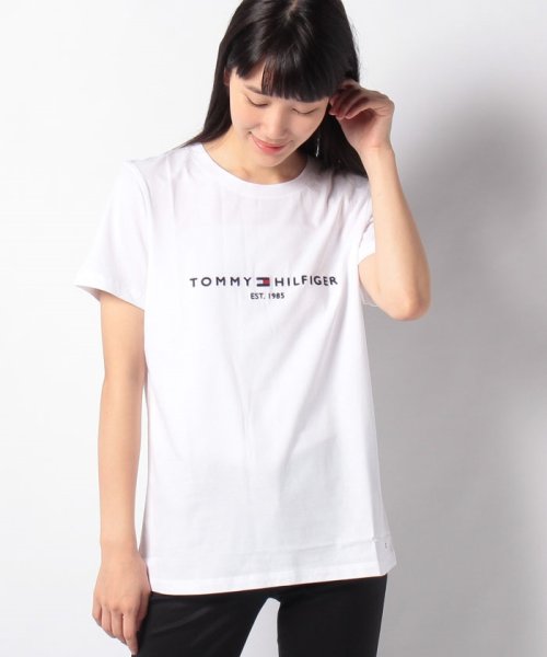 TOMMY HILFIGER(トミーヒルフィガー)/エンブロイダリーコットンTシャツ/img08