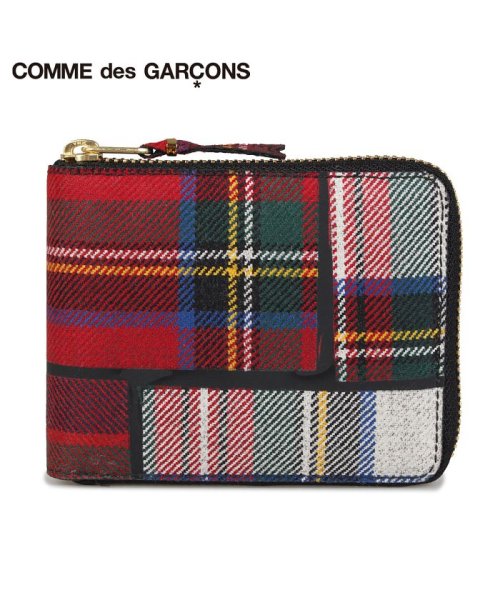 COMME des GARCONS(コムデギャルソン)/コムデギャルソン COMME des GARCONS 財布 二つ折り メンズ レディース ラウンドファスナー TARTAN PATCHWORK WALLET レ/img14