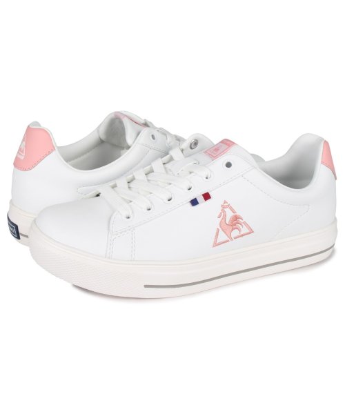 le coq sportif(ルコックスポルティフ)/ルコック スポルティフ le coq sportif テルナ バウンド コート スニーカー レディース TELUNA BOUND COURT ホワイト 白 QL/img02