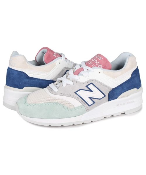 ニューバランス New Balance 997 スニーカー メンズ Dワイズ Made In Usa ホワイト 白 M997soa ニューバランス Newbalance Magaseek