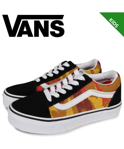 VANS(ヴァンズ)/VANS ヴァンズ オールドスクール スニーカー キッズ バンズ ナショナルジオグラフィック コラボ OLD SKOOL カモ 迷彩 VN0A4BUUWKC/img15